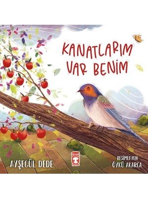 Timaş Çocuk Kanatlarım Var Benim Ayşegül Dede  Ciltsiz Türkçe Öykü Kitabı