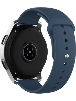 NovStrap Huawei Watch Gt6/Gt5/Gt4/Gt3/Gt2 46mm Pro/Se/Elite ile Uyumlu Kordon Klasik Silikon 22mm