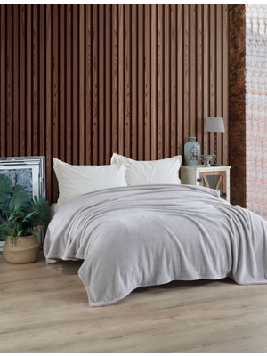 MCN Tekstil Peluş Welsoft Battaniye - Yatak ve Koltuk Örtüsü