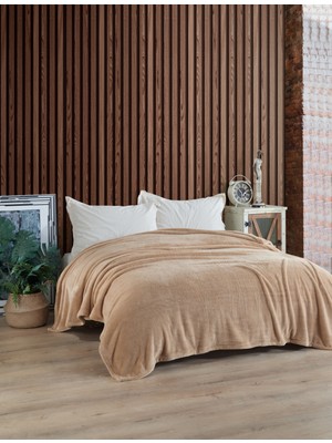 MCN Tekstil Peluş Welsoft Battaniye - Yatak ve Koltuk Örtüsü