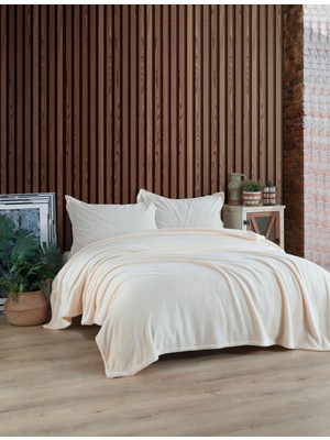 MCN Tekstil Peluş Welsoft Battaniye - Yatak ve Koltuk Örtüsü