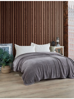 MCN Tekstil Peluş Welsoft Battaniye - Yatak ve Koltuk Örtüsü