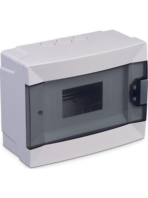 Makel 63108 Makel Sigorta Kutusu 8'li Sıva Üstü Beyaz