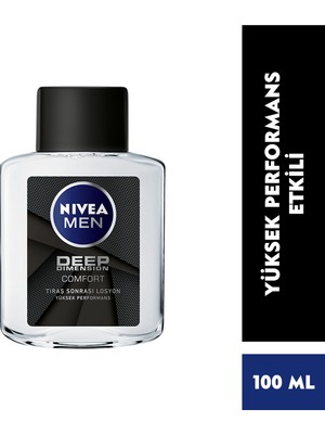 NIVEA Men Deep Dimension Tıraş Sonrası Losyon 100ml;Çekici Koku