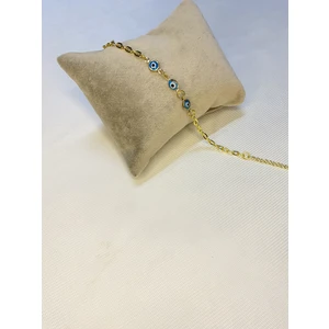 Bers Aksesuar Kadın Altın Kaplama Saat Yanı Zincir Bileklik