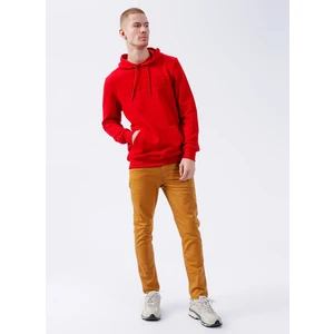 Bad Bear Bisiklet Yaka Kirmizi Erkek Sweatshirt 22.02.12.014 Pucker Bear Hoodie