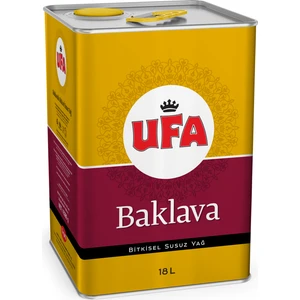 Ufa Baklava Yağ (18 kg. Teneke)