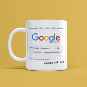 Kişiye Özel Google Dünyanın En Iyi Kankası Tasarımlı Kupa Bardak Mr-15