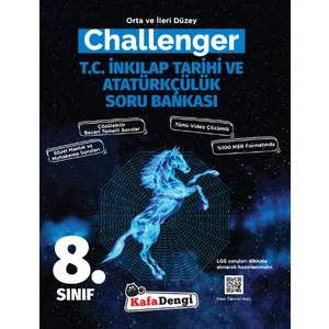 Kafa Dengi Yayınları 8.Sınıf LGS Challenger Inkılap Tarihi Soru Bankası - Yeni
