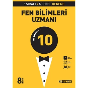 Hız Yayınları 8. Sınıf LGS Fen Bilimleri Uzmanı 10 Deneme LGS Deneme