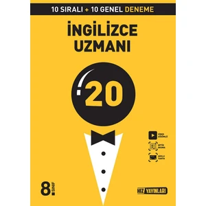 Hız Yayınları 8. Sınıf LGS Ingilizce Uzmanı 20 Deneme LGS Deneme