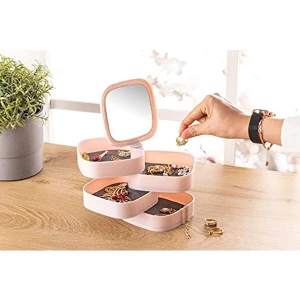 Aynalı 4 Katlı Kare Organizer