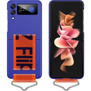 For Samsung Galaxy Z Flip 3 Macaroon Sağ Plastik Cep Telefonu Kılıfları(Yurt Dışından)