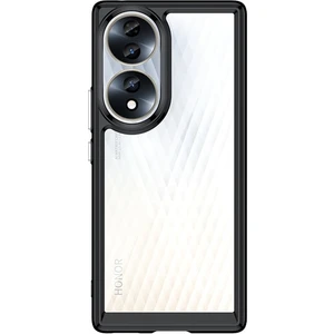 Honor 70 5g Şeker Renkleri Şeffaf Akrilik Cep Telefonu Kılıfları(Yurt Dışından)