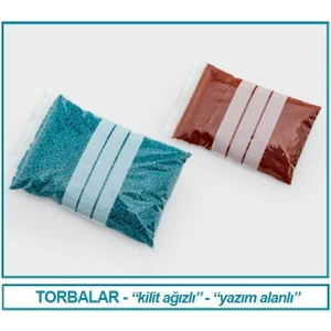 039.08.150 Torba  Numune  P.e  Kilitli Ağızlı  3 Yazım Alanlı  100 x 150 mm 100 Adet