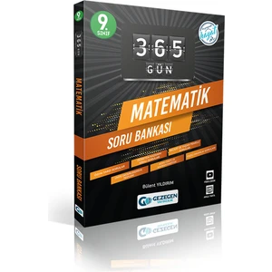 Gezegen Yayıncılık 9.Sınıf 365 Gün Serisi Matematik Soru Bankası 1022