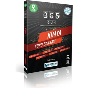 Gezegen Yayıncılık 9.Sınıf 365 Gün Serisi Kimya Soru Bankası 1022