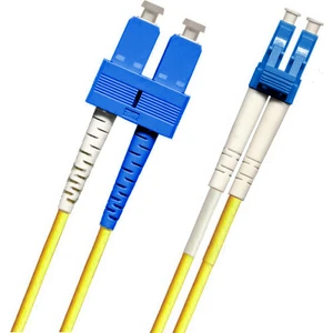 Fiber Optik  Patch Kablo Sc-Lc Patchcord Duplex 2.0mm 50/125 Om3 Multi Mode 1 Metre