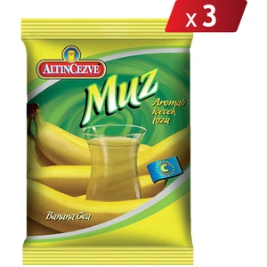 Muz Aromalı İçecek Tozu 3 x 250 gr