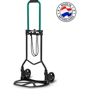 El Arabası - Katlanabilir - Kaymaz Taşıma Platformu - Maks. Taşıma Kapasitesi 80 Kg. - Dahil. Bagaj Örümceği
