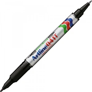 041T Twin Marker Çift Uçlu Permanent Markör Kalem  0,4-1,0 mm  Siyah
