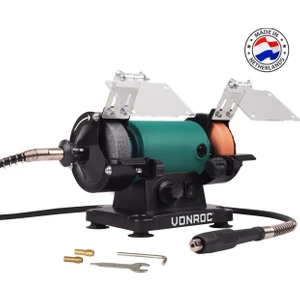 VONROC Tezgah Spiralli Taş Motoru - 150W - 75 mm