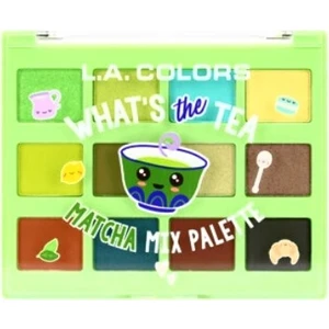 L.A. Colors La Colors Let's Talk Tea Eyeshadow Matcha Mix