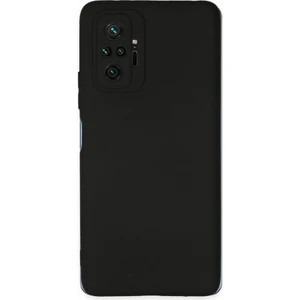 Asil Bilişim Xiaomi Redmi Note 10 Pro Kılıf Yumuşak Esnek Silikon Kapak - Siyah
