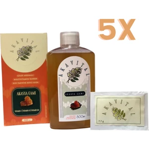 Çilek Aromalı Multivitamin Içeren T.e.g 500 ml X5