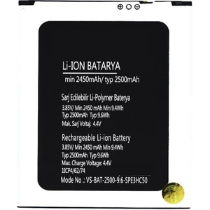 Vestel Venüs E3 Uyumlu Batarya Pil