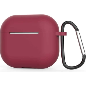 Case 4U Apple Airpods 3. Nesil Silikon Kılıf Airbag 28 Mürdüm
