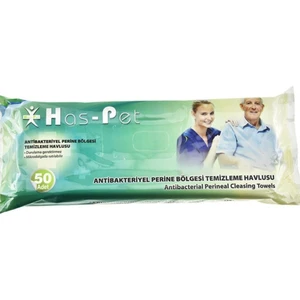 Has-Pet Antibakteriyel Perine Bölgesi Temizleme Havlusu 2X50 Adet