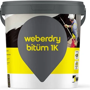 Dry Bitüm 1k 17KG Bitüm Kauçuk Esaslı Su Yalıtım Ürünü