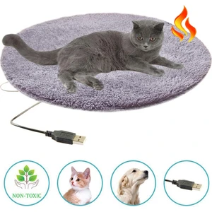 Pet Elektrikli Isıtma Pedi USB Şarj Edilebilir Sıcak Ped (Yurt Dışından)
