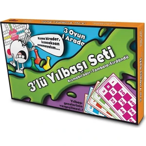 3'lü Yılbaşı Oyun Seti