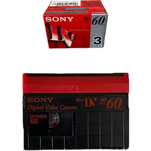 Dvm 60 Mini Dv Kamera Kaseti 1 Adet - 3DVM60R3 Mini Dv Kaset
