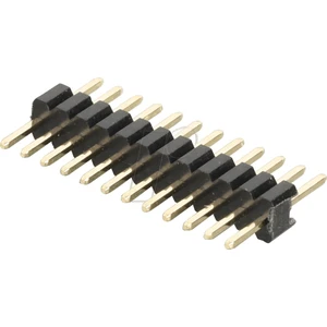 1X12 Pin 8.6mm Uzunluk 2mm Erkek Header Altın Kaplama - 10 Adet