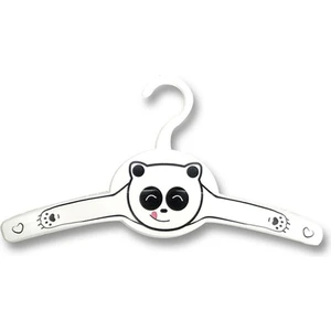 12 Adet Panda Bebek Elbise Askısı Gondol Çocuk Elbise Askı