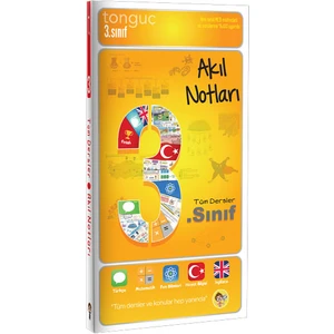 Tonguç Akademi 3. Sınıf Akıl Notları Tonguç Yayınları