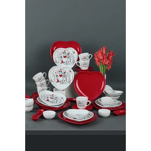 Keyfi Aşk Kahvaltı Takımı 42 Parça 6 Kişilik