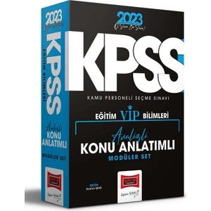 Yargı Yayınevi 2023 KPSS Eğitim Bilimleri Tüm Dersler Konu Anlatımlı Modüler Set