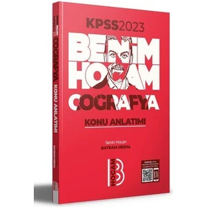 Benim Hocam Yayınları  KPSS 2023 Coğrafya