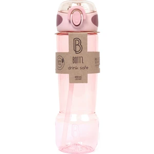 B BOTT'L Tritan Kırılmaz Matara Kırılmaz Suluk 650ML Pembe Nozer