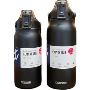 316 Paslanmaz Çelik Büyük Kapasiteli Açık Spor Spor Pipet Yalıtım Bardağı (Yurt Dışından)