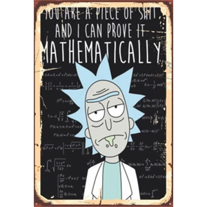 Hayat Poster Free Rick Retro Ahşap Poster