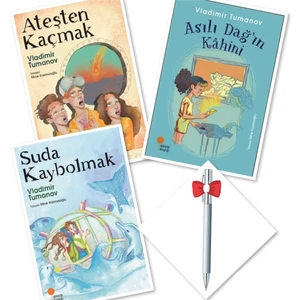 Ateşten Kaçmak - Asılı Dağ'ın Kahini - Suda Kaybolmak, Vladimir Tumanov 3 Kitap, Caprice Kalem