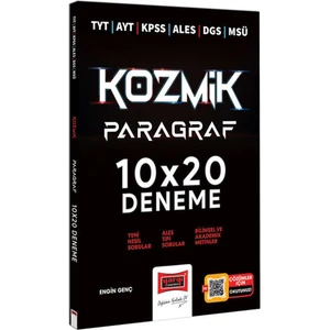 Yargı Yayınevi TYT AYT KPSS ALES DGS MSÜ Kozmik Paragraf 10X20 Deneme