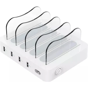 CS40 22W 4 Port Masaüstü USB Çoklu Şarj İstasyonu