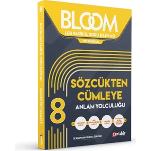 Artıbir Yayınları 8. Sınıf Sözcükten Cümleye Anlam Yolculuğu 20 LGS Fasikül Soru Bankası (Türkçe)