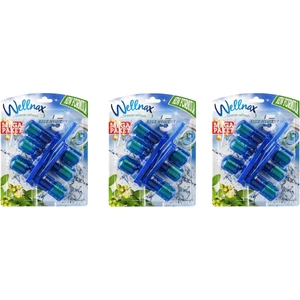 Wellnax Breeze Refresh Wc Klozet Blok Okaliptus Ferahlığı 3'lü Mavi Paket - Wc Klozet Bloğu Okaliptus  3'lü Mavi Paket X3
